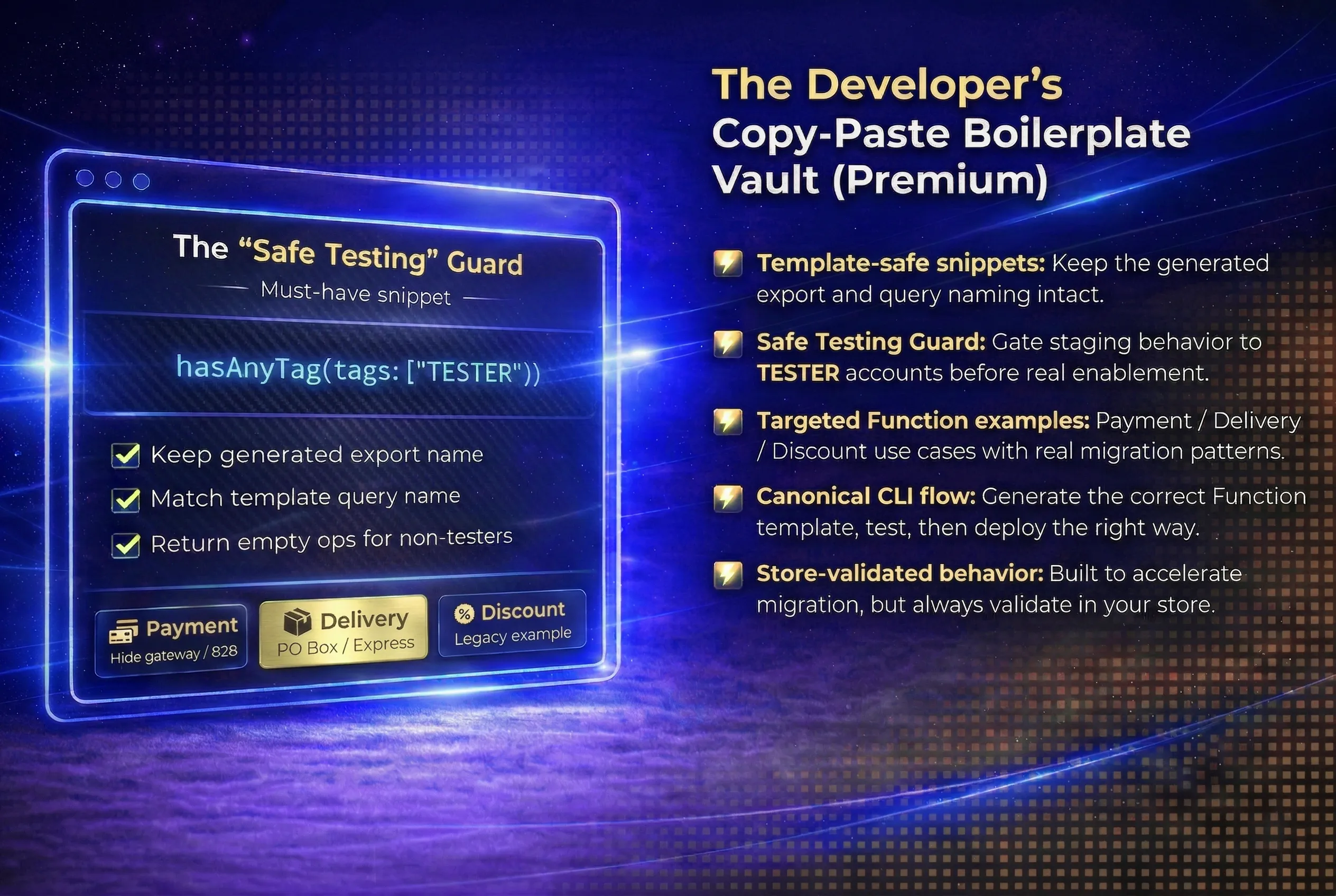 Developer Boilerplate Vault